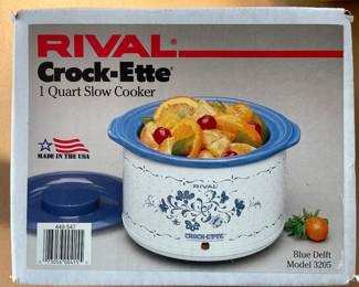 Rival Crock-Ette NIB