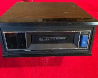 Vintage JCPenney Stereo 8-Track Tape Player