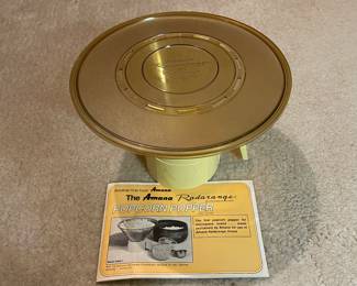 Vintage Amana Radarange Popcorn Popper