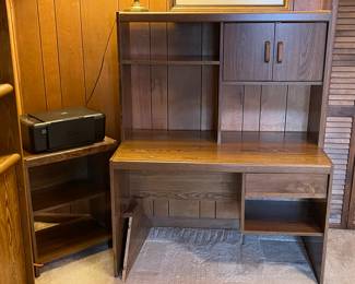 Sauder Corner Computer Desk & Hutch