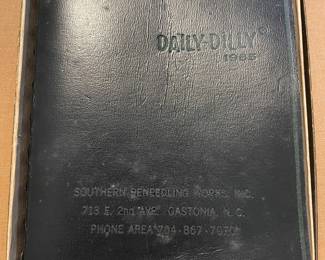 Vintage Daily Dilly 1965 Calendar/Daily Planner