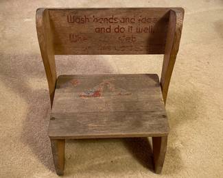 Vintage Child’s Folding Chair