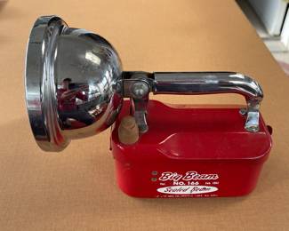 Vintage Big Beam No. 166 Sealed Beam Flashlight