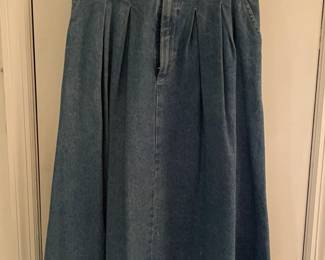 Vintage Unbranded Denim Skirt