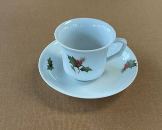 Vintage Demitasse Cup & Saucer X 2