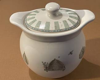 Vintage Pfaltzgraff Naturewood Brown Sugar Crock