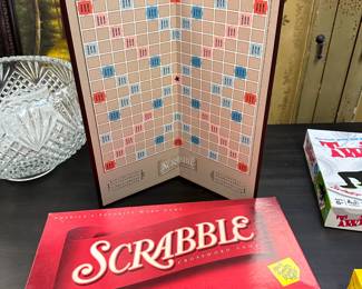 Scrabble game, 2001, appears to have all pieces