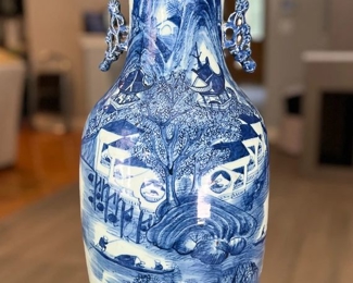 Antique Chinese Porcelain Altar Vase