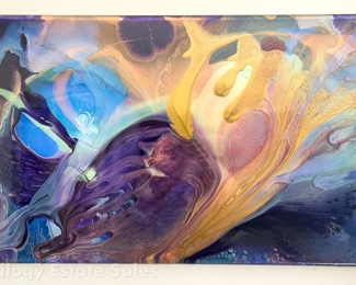 Elan Vital Signed Original Painting #297 “Ebulence”