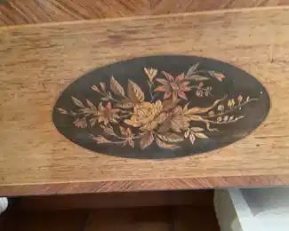 From Marietta, Ohio estate of Jon and Emma Cram (oil & gas rights).  Jacot’s music box.  8 Airs.  Purchased in London.  Excellent casing and excellent working condition, comes with original instructions and care.