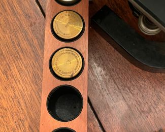 Gift to clients grandfather from Dr. BM Hughs, Mayor of Clinton, Illinois 