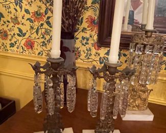 Pair of Garandole candelabra 