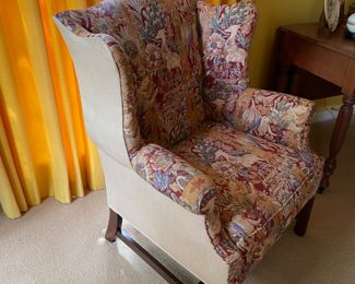 Beautiful upholstered Pearson wing chair