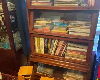 Antique barristers book case