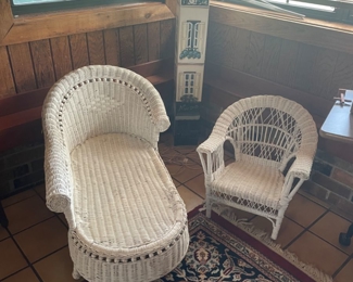 Antique child’s wicker