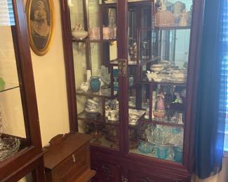 Asian style display cabinet
