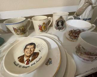 British, political china