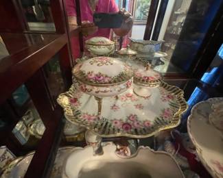 Victorian Dresser set 