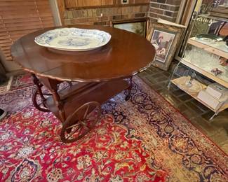 Large iron stone platter 