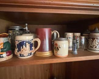 Large collection of the BEST steins in this area (50+)