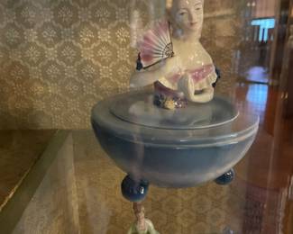 Lovely collection of dresser jars