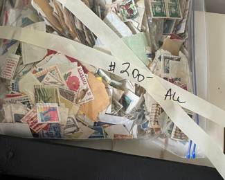 Large stamp collection 