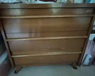Mid century modern three-drawer chest.  Stunning, as are all MCM pieces.  