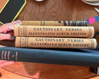 Very unique, one-of-a-kind books.  Even a first edition Hemingway book!