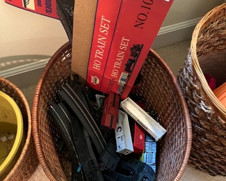 Various train pieces