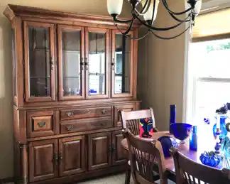 Ethan Allen Dining Hutch