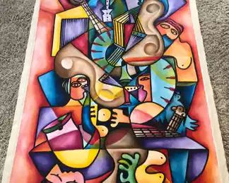 Veralyn Villanueva Unframed Original