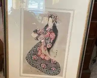  GEISHA GIRL PRINT p.m.