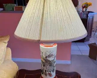 NOW $75 was $150 	Lamps oriental porcelain 									
