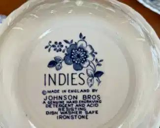 NOW $100 was $200 - China set Indies by Johnson Bros 