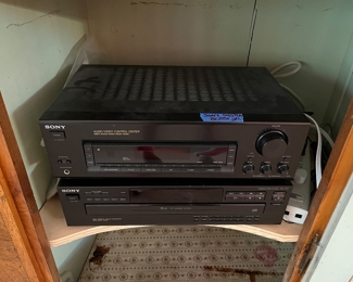 NOW $40 - Sony stereo 2 components $80