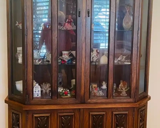 $295 	
#2 Lane china cabinet 54x17x78	