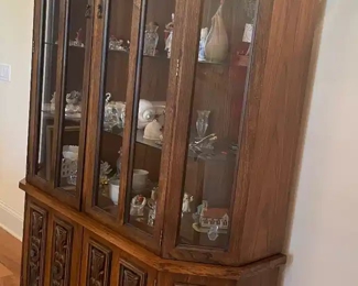 $295 	
#2 Lane china cabinet 54x17x78	