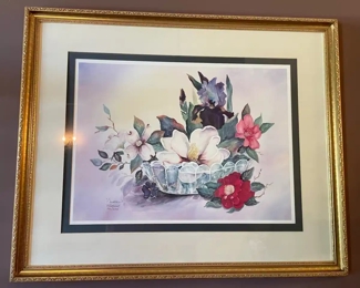 $100 	
#4 B.Sumrall limited print 122/2100 in gold frame 	