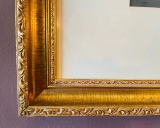 $100 	
#4 B.Sumrall limited print 122/2100 in gold frame 	