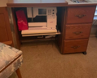 $350 	
#5 Bernina Artista 180 sewing & embroidery machine withtable & chair 