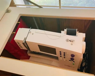 $350 	
#5 Bernina Artista 180 sewing & embroidery machine withtable & chair 