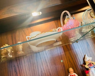 $295 	
#2 Lane china cabinet 54x17x78	