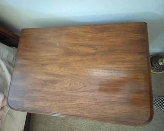 $350 	
#35 French Provencal King bedroom set - King bed  				with tempupedic mattress & #36night stands 26x17x24	