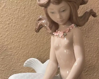 $300 	#50 Set of 3 Lladro mermaid 01415/01413/									
		Illusion 1982 & 2 more		