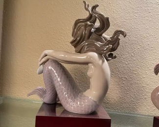 $300 	#50 Set of 3 Lladro mermaid 01415/01413/									
		Illusion 1982 & 2 more		