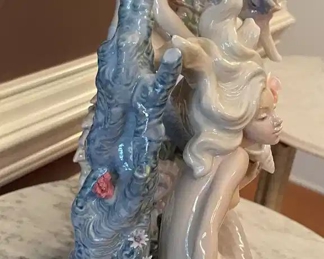 #53B - $300 - 2 Lladros mermaid 