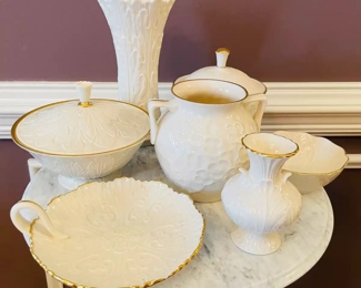 $70 	
#63 Lenox made in USA set of 7 pieces 