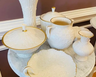 $70 	
#63 Lenox made in USA set of 7 pieces 