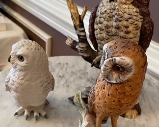 $70 	"#70 Owl lot 3 incl Goebel, Stengle, Boehm"		