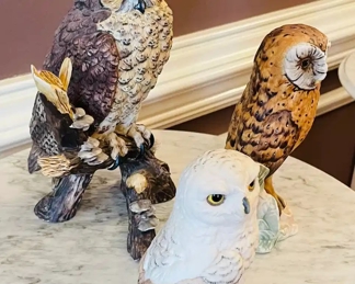 $70 	"#70 Owl lot 3 incl Goebel, Stengle, Boehm"		